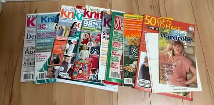 Photo of free Lot of knitting & craft magazines (Hunt Club) #1