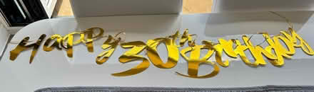 Photo of free 30th birthday decorations (Dartington TQ9) #3