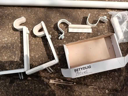 Photo of free IKEA curtain poles and supports (RG4) #1
