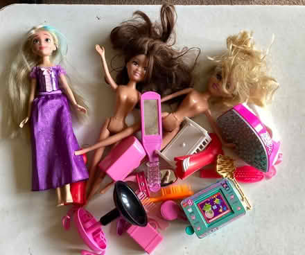 Photo of free 3 x Barbie Style Figures + Accessories (St James, South Elmham IP19) #2