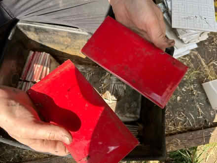 Photo of free Box of wall tiles (Grimston PE32) #1