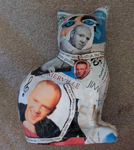 Photo of free 2 x A4 Cat Pictures + Jimmy Somerville Cat Sculpture (ME9) #2