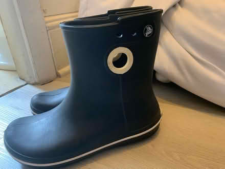 Photo of free Black Croc Rainboots like new (Carlstadt, NJ) #3
