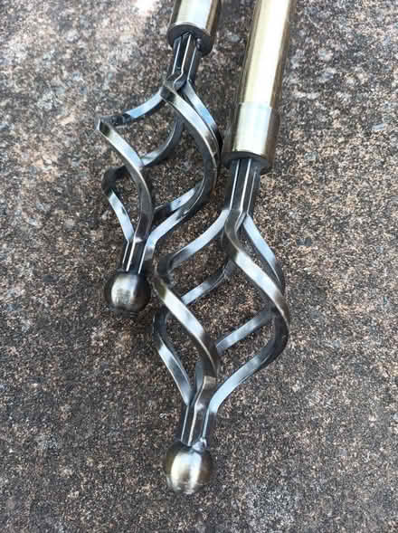 Photo of free 2x brass curtain poles (RG4) #1