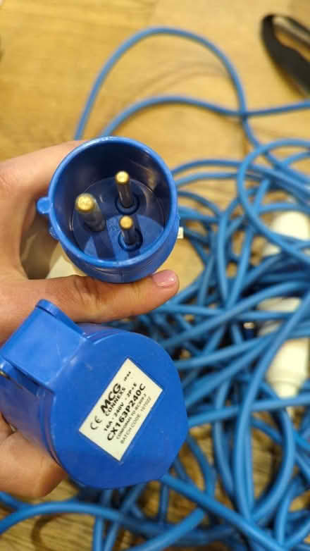 Photo of free Huge electrical cable for ?caravans (norbiton KT2) #3