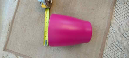 Photo of free Pink Ceramic Plant Pot (Berrow TA8) #2