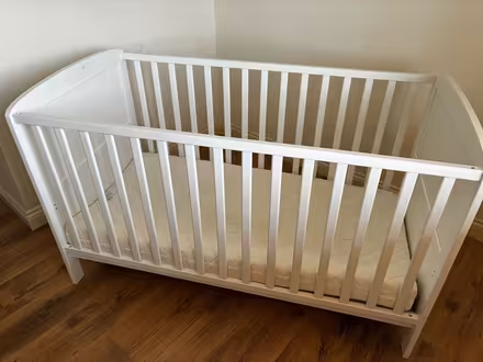 Photo of free A cotbed (a cot and convert to bed) (Coventry CV4) #3