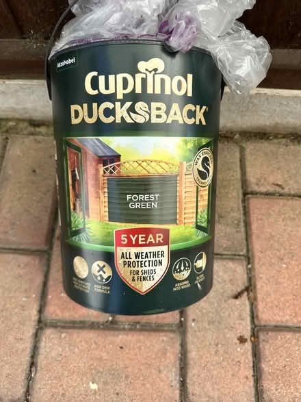 Photo of free Fence/Shed Paint (Canford Heath BH17) #1