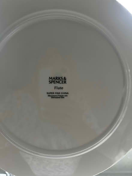 Photo of free 4 x Marks and Spencer white Dinner Plates (Hurstpierpoint BN6) #3