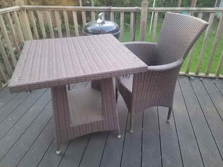 Photo of free Garden table and chair set (Heaton Moor SK4) #3