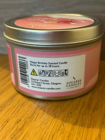 Photo of free Candle (Jennetts park RG12) #2