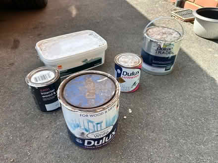 Photo of free White gloss paint (Northcourt OX14) #1