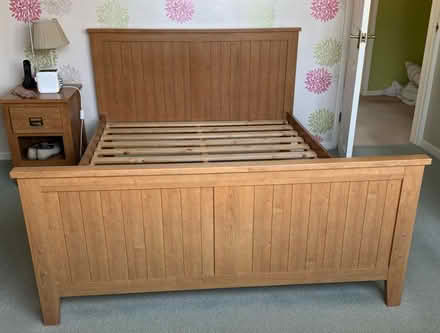 Photo of free Vgc double bed frame (Burgess hill) #1