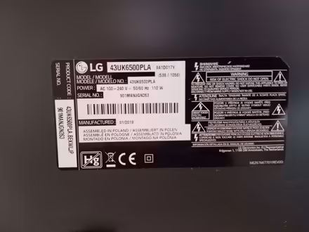 Photo of free 43" LG Smart TV (Rosemount PH10) #2