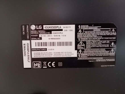 Photo of free 43" LG Smart TV (Rosemount PH10) #2