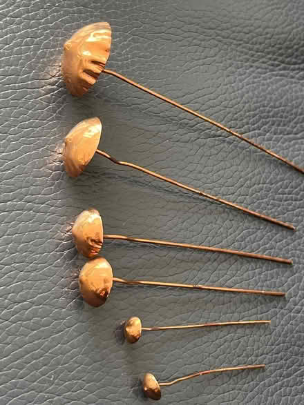 Photo of free Set of Copper Mushrooms for plantpots (New Eltham SE9) #2