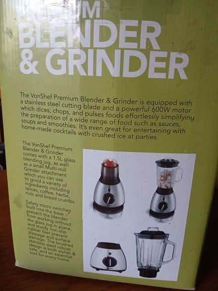 Photo of free Jug blender and mill (Walkley S6) #1