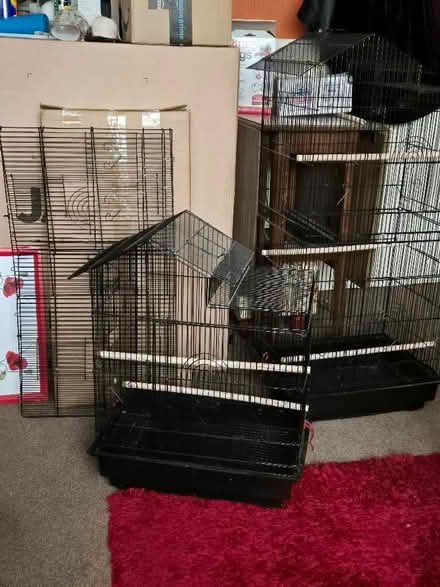 Photo of free Large Black Roof top bird cage (Morecambe LA4) #1