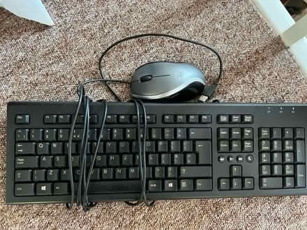 Photo of free Keyboard and a mouse (Hanworth Park TW13) #1
