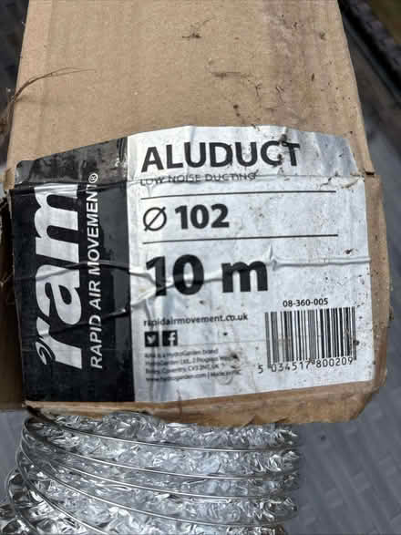 Photo of free Aluminium Vent Duct (Grange CH48) #2