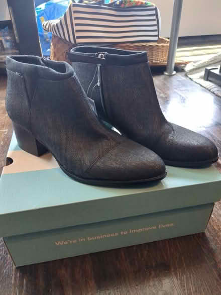 Photo of free Tom's ankle boots (Logan circle) #1