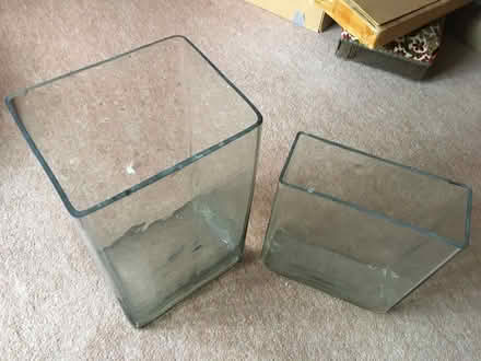 Photo of free Two thick glass tanks (Barleybank G66) #1