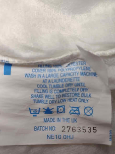 Photo of free 4.5 Tog Double duvet (Pokesdown BH5) #1