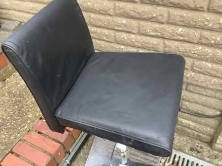 Photo of free Leather Bar Stool (Fernhill GU17) #2