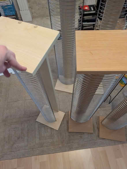 Photo of free 4 DVD racks and 2 CD racks (Whoberley CV5) #1