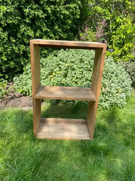 Photo of free Small wooden shelf unit (Shortlands, BR2) #2