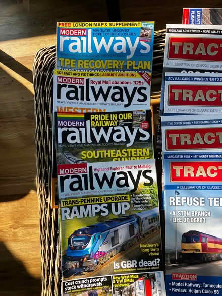 Photo of free Railway magazines (Rackheath NR13) #1