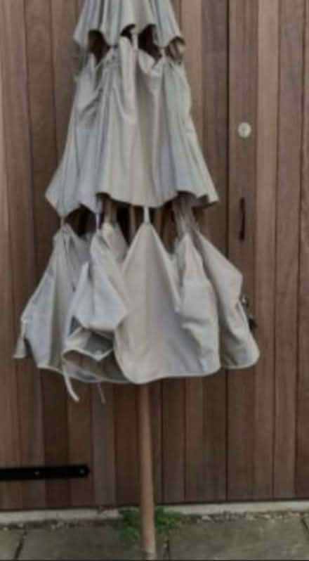 Photo of free Very big garden Umbrella (Bromham Road MK40) #1