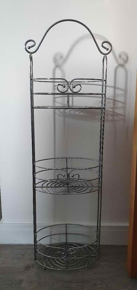 Photo of free Chrome bathroom shelves (ME6) #1