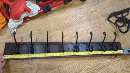 Photo of free Handsome wooden coat rack (norbiton KT2) #1