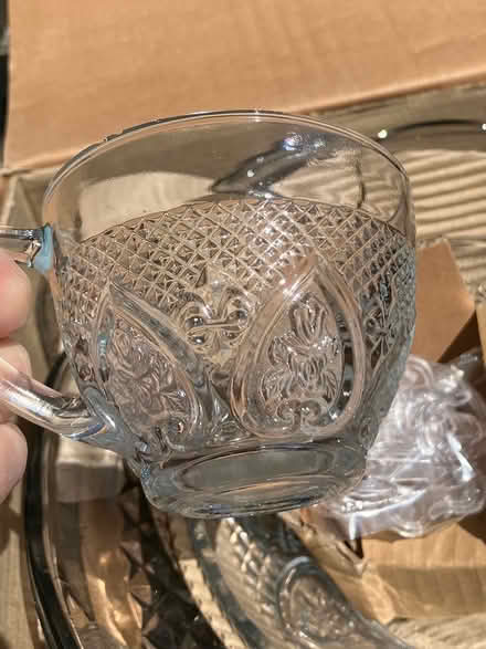 Photo of free Glass punch bowl set (Old Town Bowie) #4