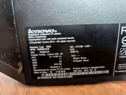 Photo of free Computers (No Hard Drives) (Hurstpierpoint BN6) #2