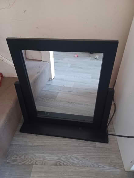 Photo of free Large black mirror (Cheddington) #1