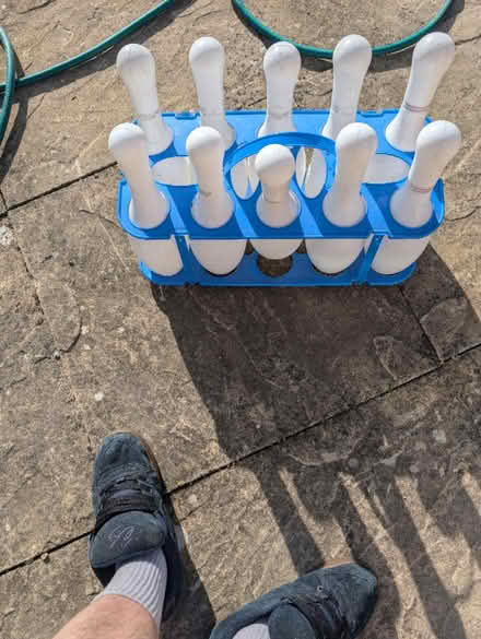 Photo of free Outdoor 10 pin skittles (Stonehouse) #1