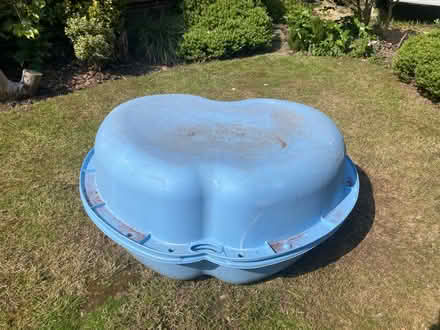 Photo of free Plastic sandpit (Fareham PO14) #1