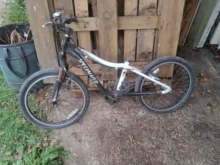 Photo of free Kids hotrock bike frame 20" wheels (Cowfold) #1
