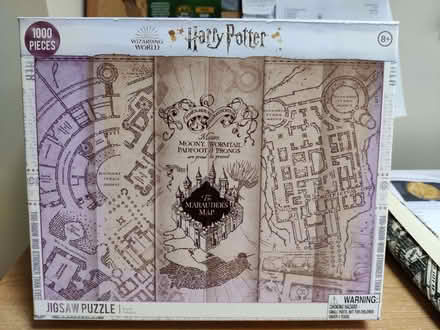 Photo of free 1000 piece Harry Potter 'Marauder's Map' Jigsaw. (Hanworth RG12) #1
