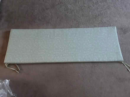 Photo of free Garden seat cushion (Trowbridge, Broadcloth Lane) #1