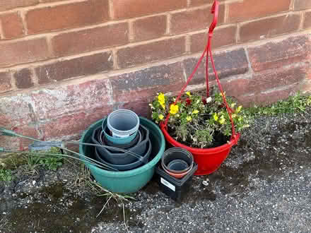 Photo of free Misc plastic plant pots (Exeter EX2) #1
