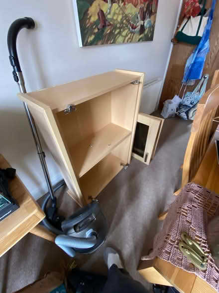 Photo of free Wall-hung kitchen cabinet with glass doors (Roseburn EH12) #4