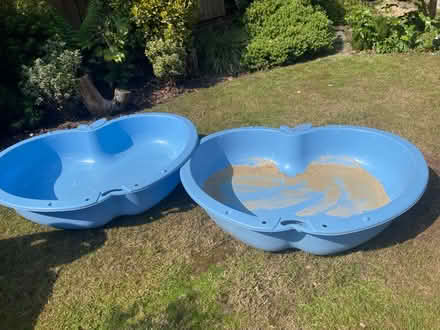 Photo of free Plastic sandpit (Fareham PO14) #2