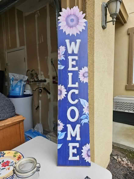 Photo of free Wooden welcome sign (South San Francisco) #1