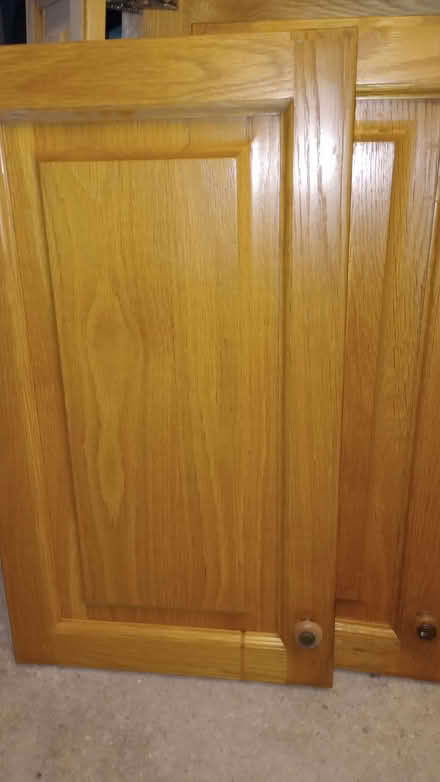 Photo of free Solid Oak kitchen doors (Kidlington OX5) #1