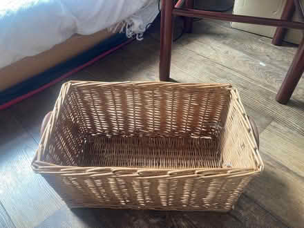 Photo of free Wicker Basket with handles (Stockwell SW9) #1