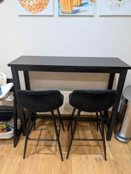 Photo of free Breakfast Table with 2 chairs (Kilburn NW6) #1