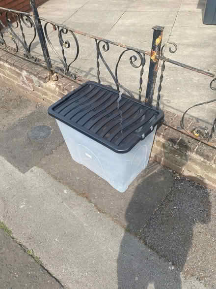 Photo of free Plastic Storage Box (Handsworth B21) #1